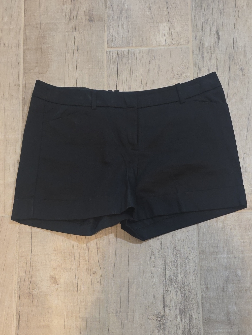 Mossimo Supply Co. Black Tailored Bermuda Shorts